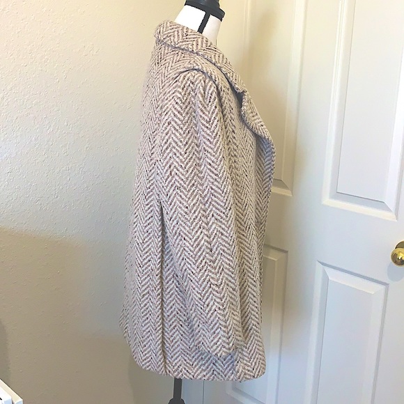 Vintage 80’s Mervyn’s TJW herringbone Jacket - Picture 3 of 9